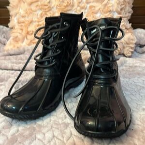 Sand Storm black ladies water boots